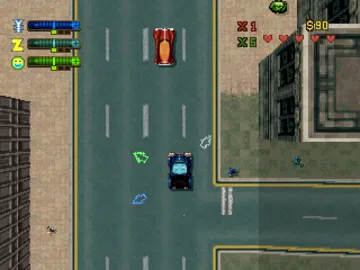 Grand Theft Auto 2 (US) screen shot game playing